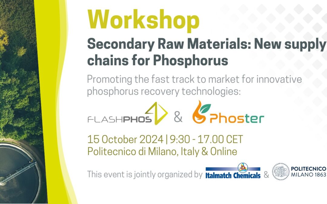 Successful PHOSTER + FlashPhos Workshop Charts the Future of Phosphorus Recovery and Circular Supply Chains